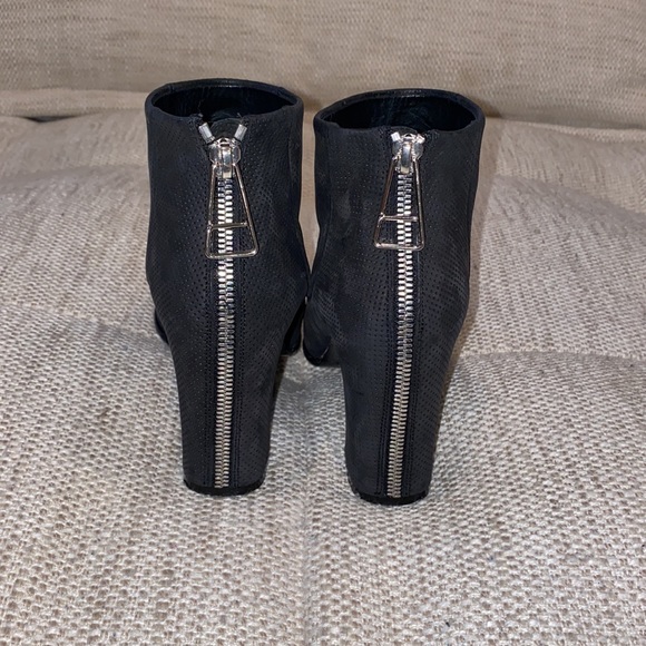 Balenciaga Back Zipper Black Open toe booties - Picture 2 of 5